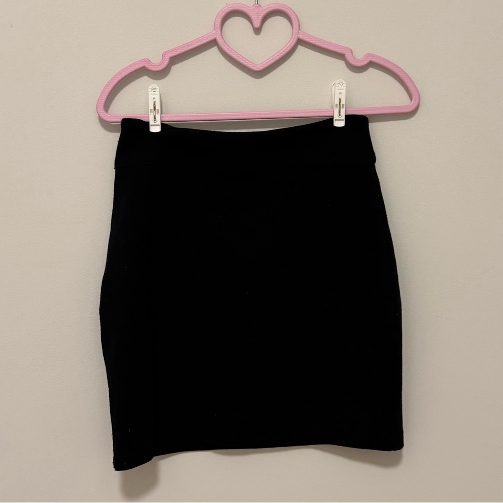 Silence + Noise (Urban Outfitters) Black Spandex Mini Skirt